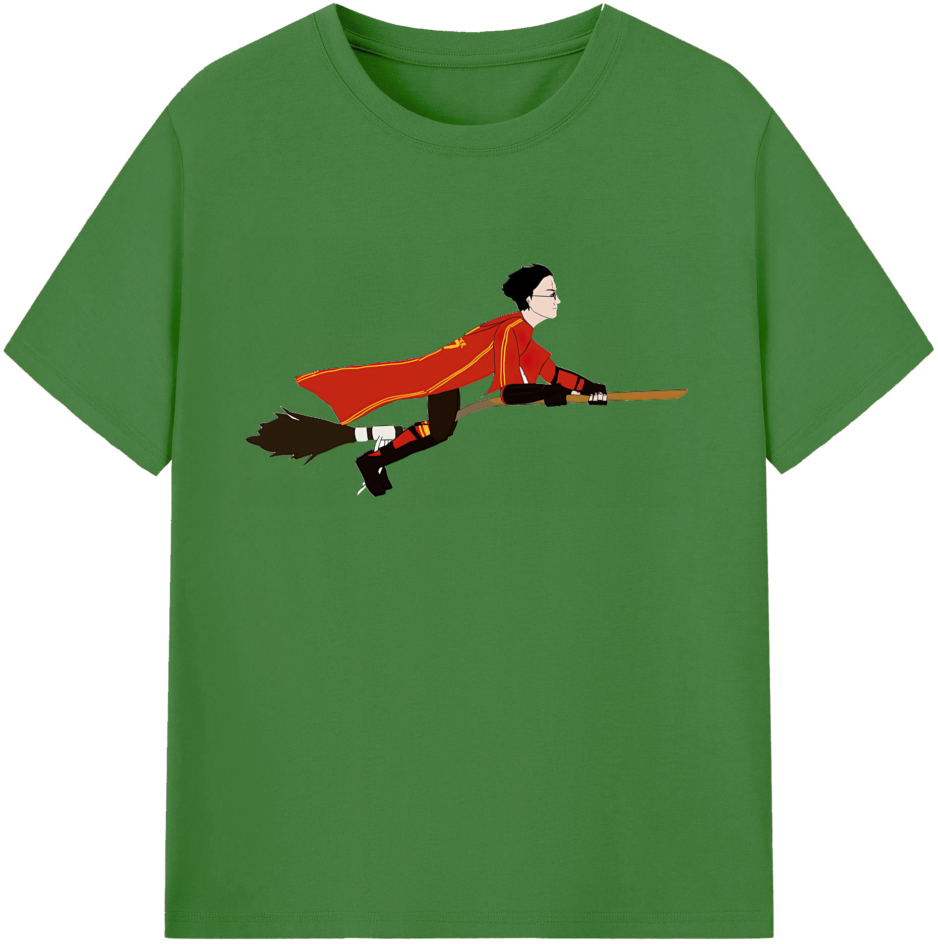 （画像用） Harry Potter ハリー・ポッターシリーズ レディースカジュアルプリントTシャツ（綿100％）